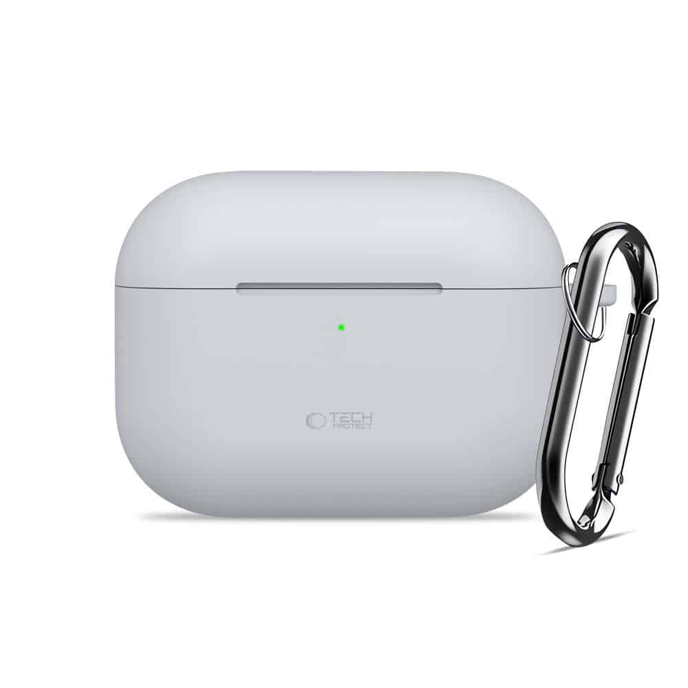 Tech-Protect Σιλικονενιος Γατσος Για Apple Airpods Pro 3 Γκρι - Image 2