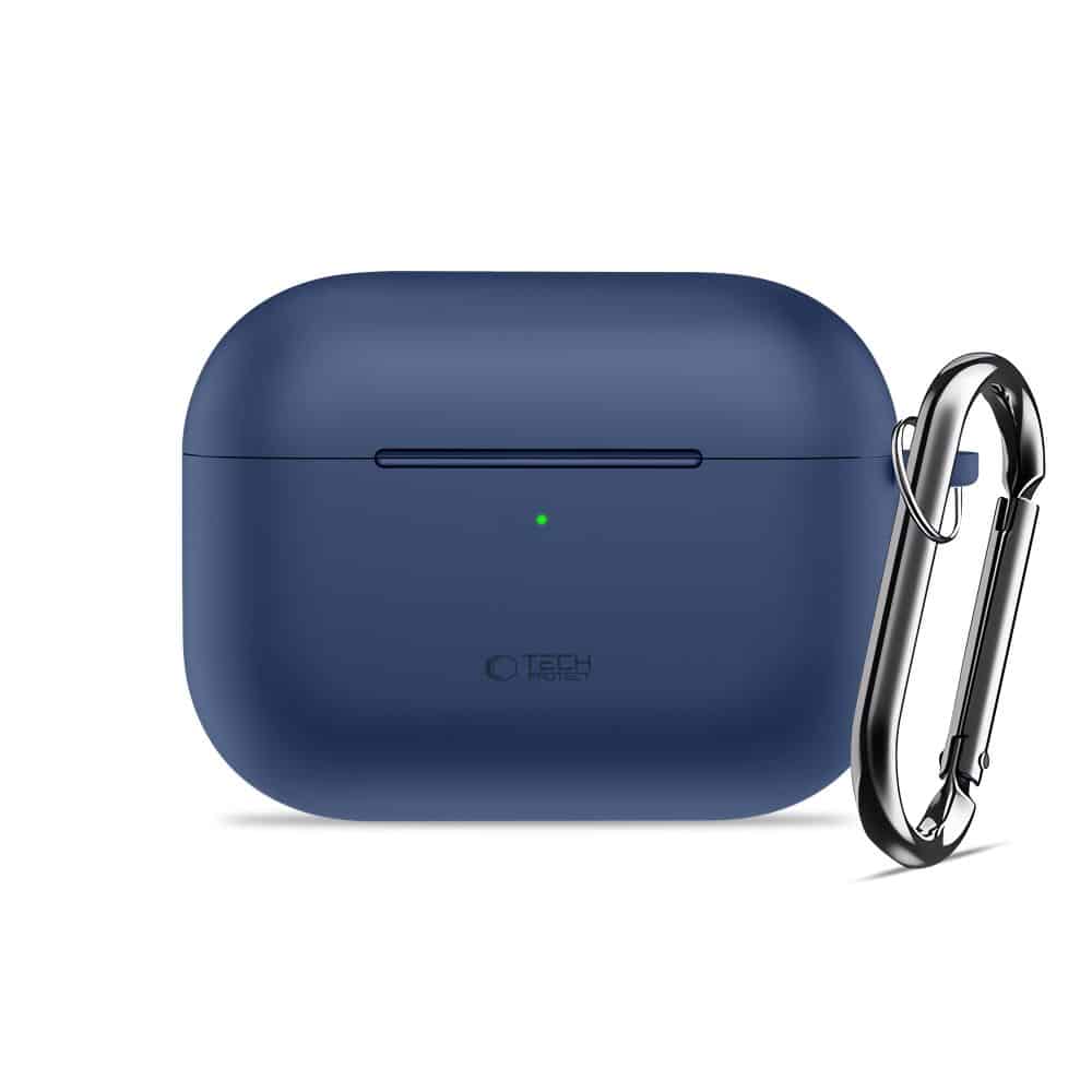 Tech-Protect Σιλικονα Κρεματσα Apple Airpods Pro 3 Μπλε Ναυτικου - Image 2
