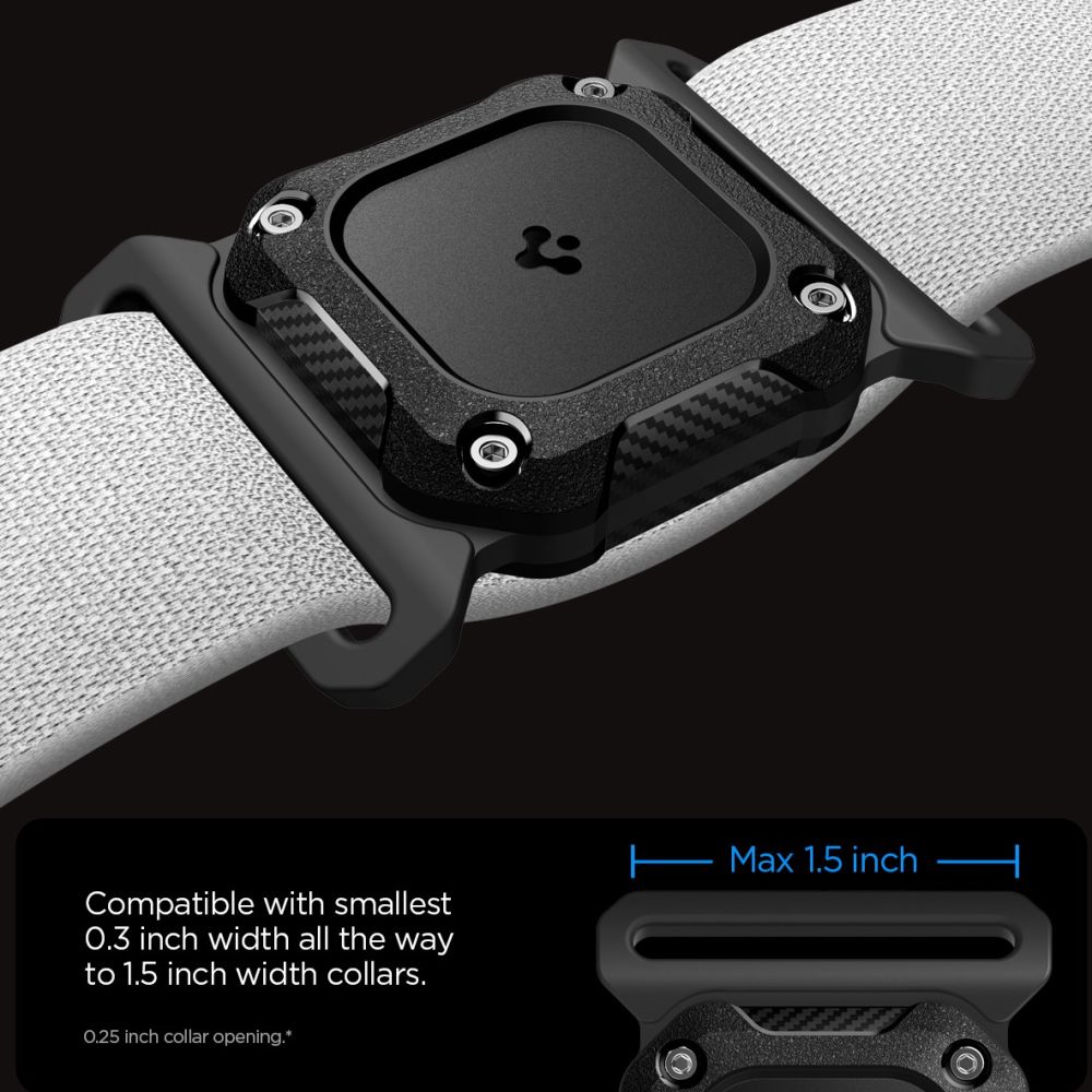 Spigen Tough Armor - θήκη για Apple Watch 10 / 38mm (1st gen) 42mm 6 7 8 9 Edition Series 2 3 5 SE (2022) 1 Aluminum 11 4 Sport Ultra - Μαύρο - Image 2