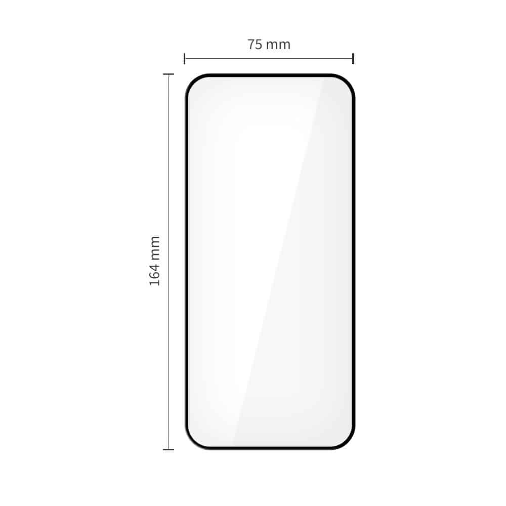 Τζαμάκι Προστασίας Tech-Protect Glass Fit+ 2-Πακετο Για Xiaomi Redmi 15 4g / 5g Μαυρο - Image 2