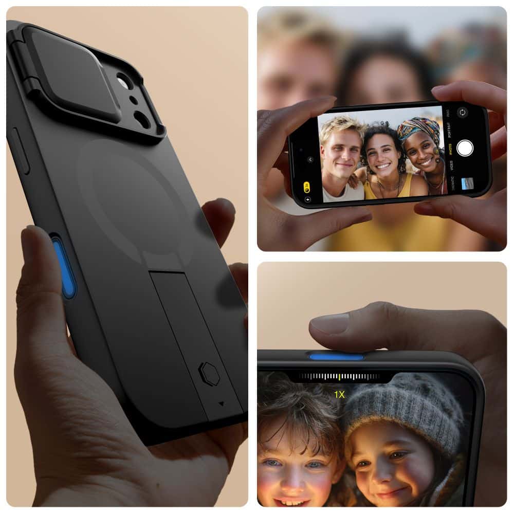 TECH-PROTECT KEVLAR AURA - θήκη για Apple iPhone 17 Pro - Μαύρο - Image 2