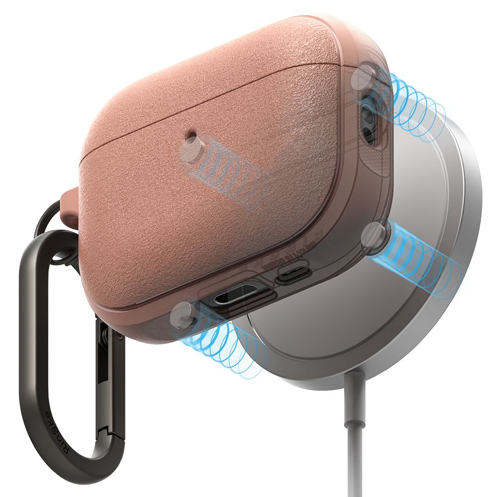 Ringke Onyx Μαγνητικο Magsafe Για Apple Airpods Pro 3 Constant Coral - Image 2