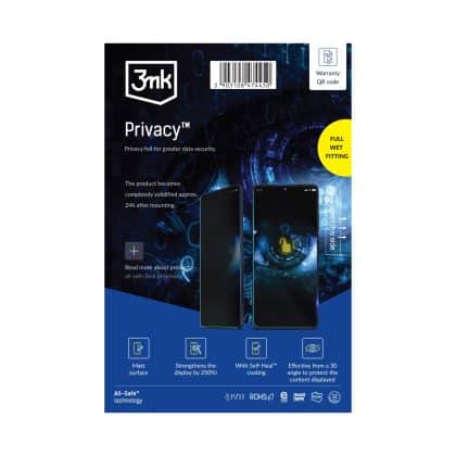 3mk – Μεμβράνη απορρήτου - Privacy (+ Σετ τοποθέτησης)