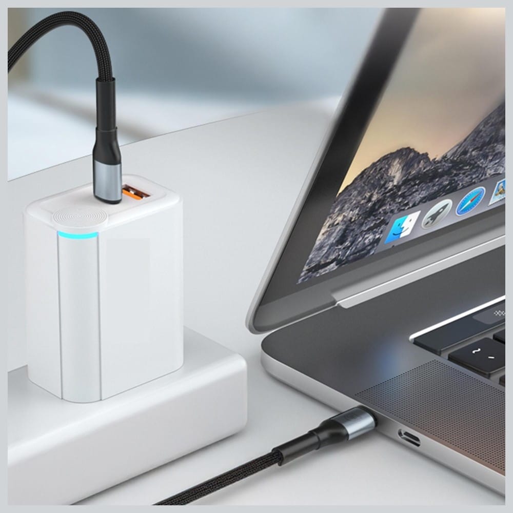 Καλώδιο 3mk Hyper Καλώδιο N-Series USB-C Σε USB-C 2m 20v/3a 60w Μαύρο - Image 7