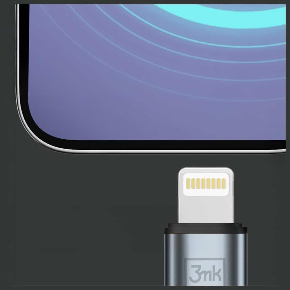 Καλώδιο 3mk Hyper Καλώδιο N-Series USB-A Σε Lightning 1μ 5v/2.4a 12w Μαύρο - Image 5