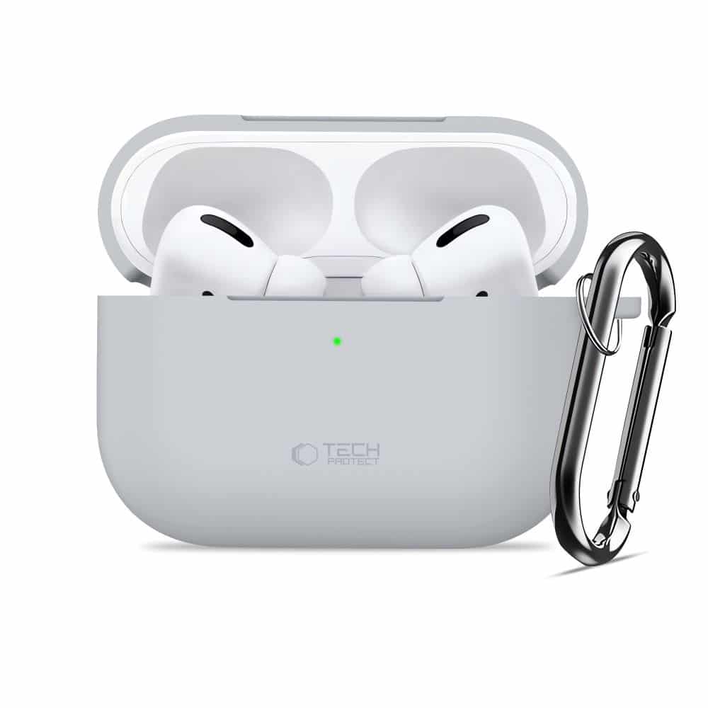 Tech-Protect Σιλικονενιος Γατσος Για Apple Airpods Pro 3 Γκρι - Image 3