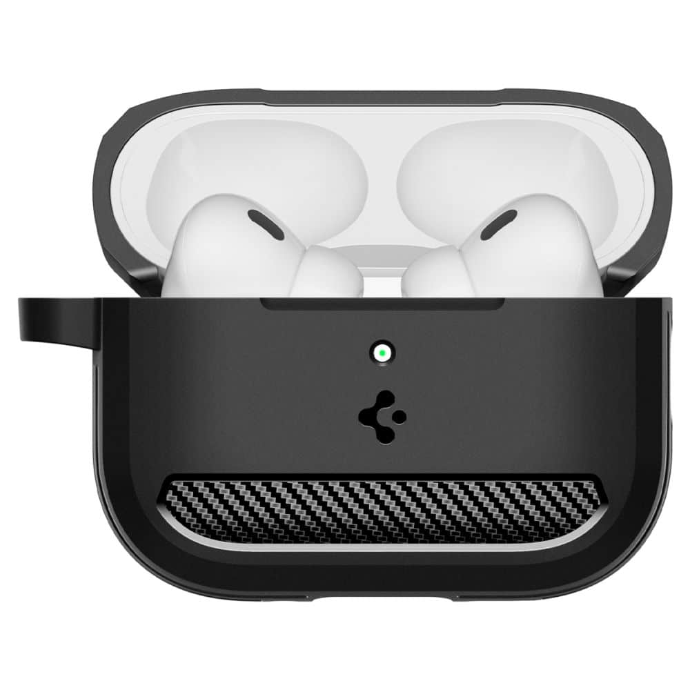Spigen Rugged Armor Σκελος Για Apple Airpods Pro 3 Matt Black - Image 3