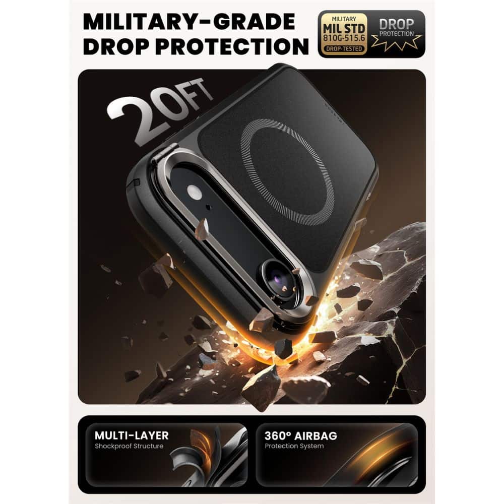 Supcase IBLSN ARES FLIP MAG - θήκη για Apple iPhone Air - Μαύρο - Image 3