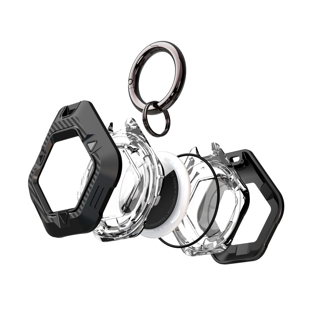 Tech-Protect Defense Για Apple Airtag 1 / 2 Μαυρο - Image 4