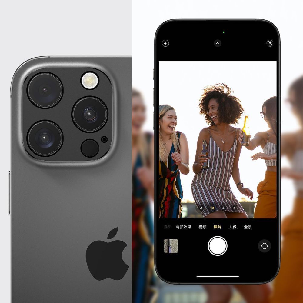 Προστασία Καμερας Tech-Protect Camalloy Fit+ Για iPhone 17 Pro Cosmic Orange - Image 3