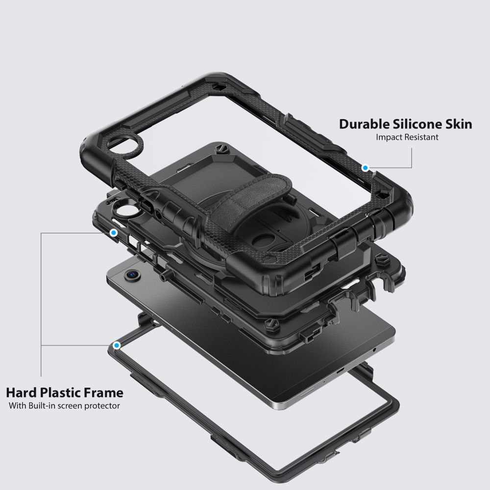 Tech-Protect Solid Θηκη Για Galaxy Tab A9 / A11 8.7 X110 / X115 / X133 / X135 Μαυρη - Image 5