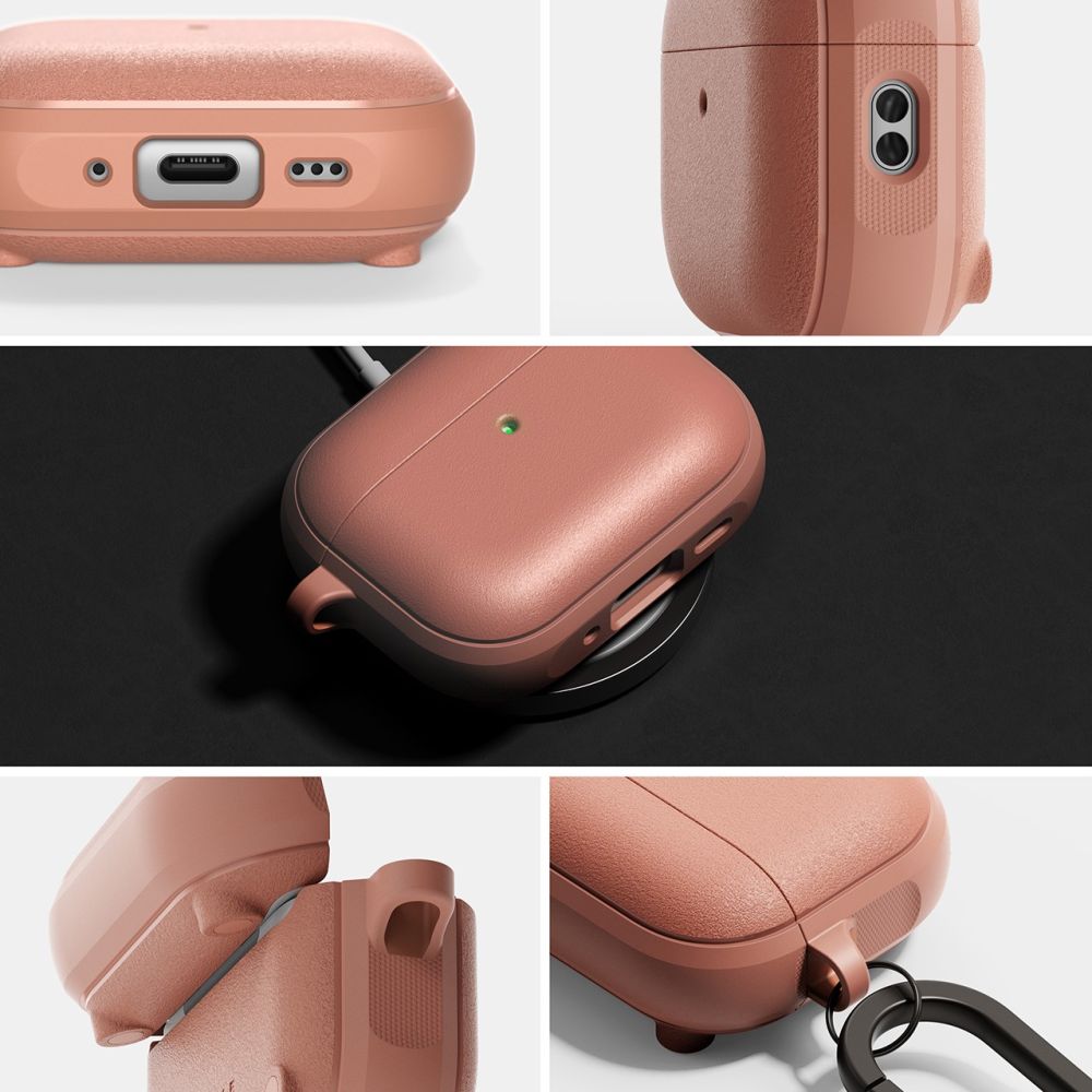 Ringke Onyx Μαγνητικο Magsafe Για Apple Airpods Pro 3 Constant Coral - Image 4