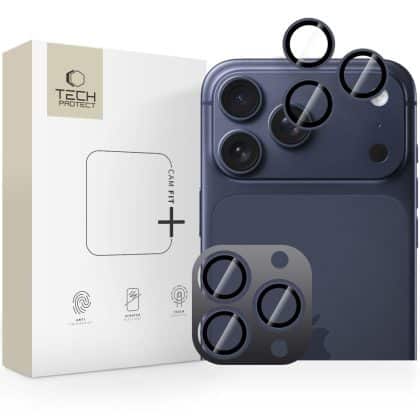 Προστατευτική Θήκη Φακού Tech-Protect Camring Fit+ Για iPhone 14 Pro / Max / 15 Pro / Max / 16 Pro / Max / 17 Pro / Max - Σκούρο Μπλε