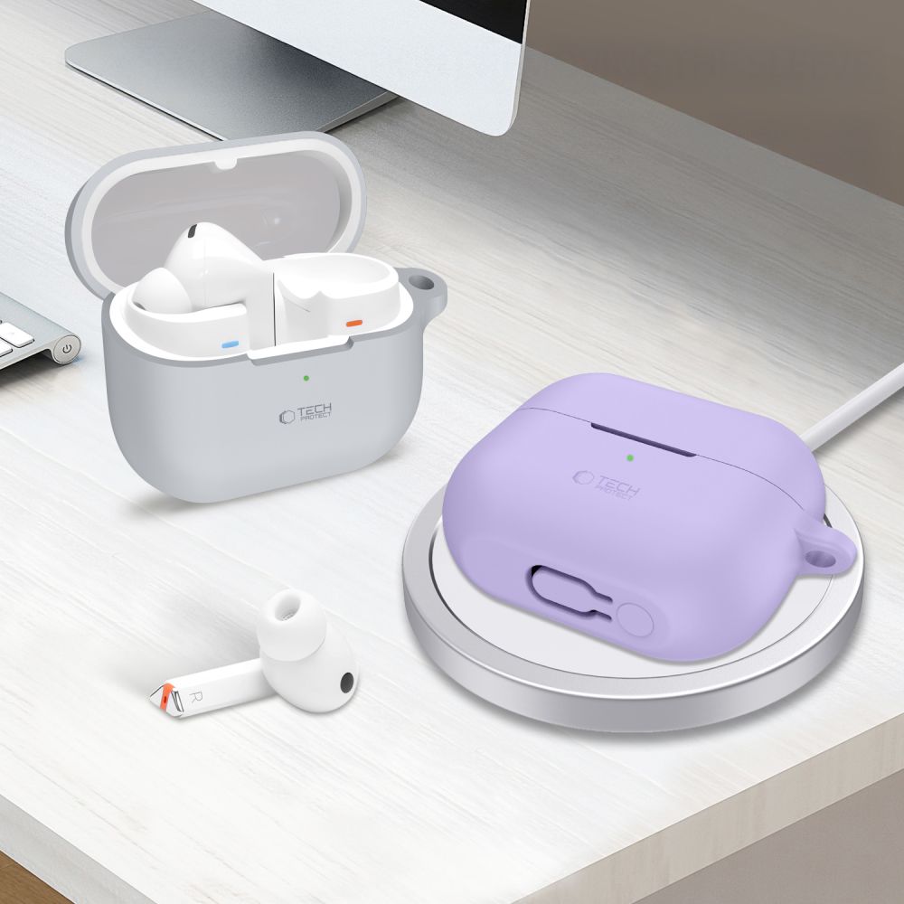 Tech-Protect θήκη Για Samsung Galaxy Buds 3 / 3 Fe / 3 Pro Λαβαντερ - Image 4