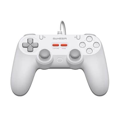 Gamesir T3 Wt Tegenaria Lite Ενσύρματο Χειριστήριο Σε Λευκό Χρώμα