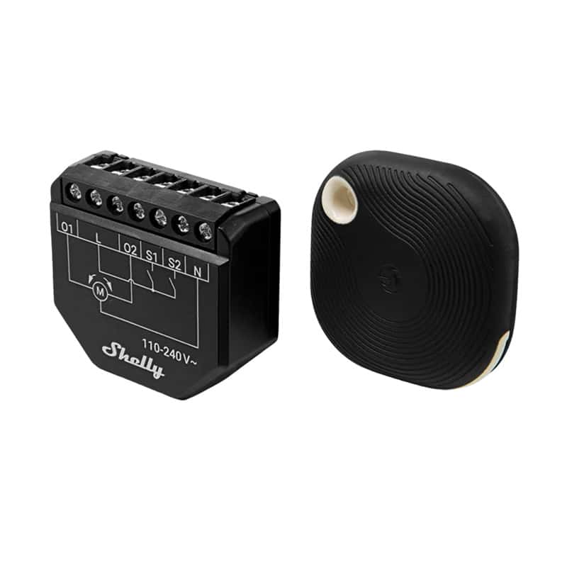 Wifi Shelly Shutter + Σκληρό Κουμπί Blu 1 Για Ελεγχο Περσίδων/κουρτινών - Image 3