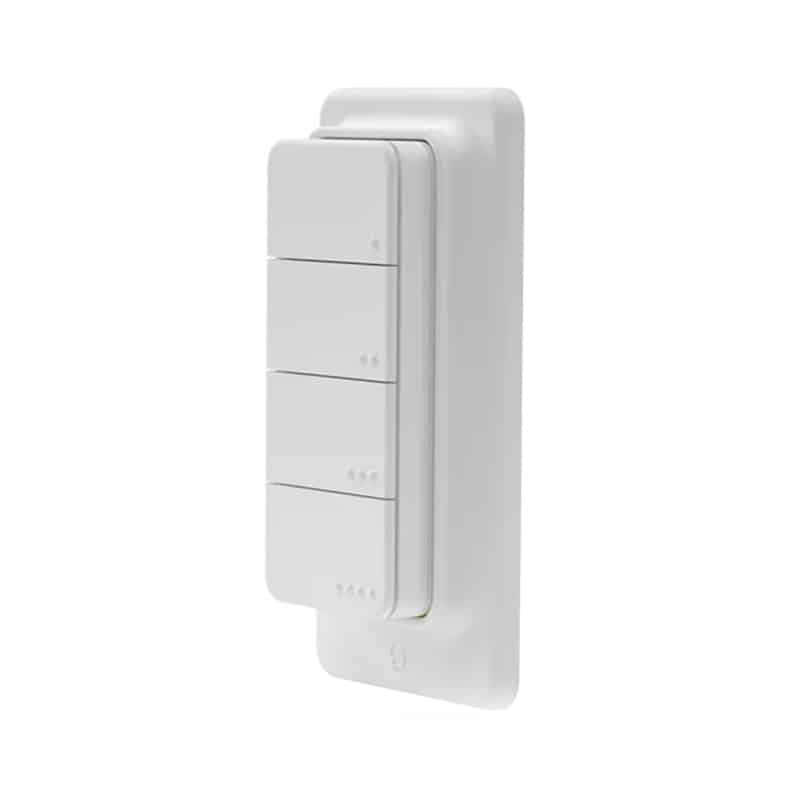 Set Of 2 Blind/curtain Wifi Controllers Shelly Shutter + Blu Rc Button 4 - Image 2