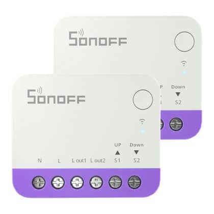 Sonoff Mini-Rbs Wifi Εξυπνος Μίνι Διακόπτης Ρολών (2 Τεμάχια)