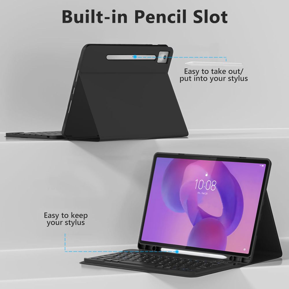 Tech-Protect Sc Pen Lenovo Idea Tab Pro / Pro Mt 12.7 Tb-373 Μαυρο - Image 5