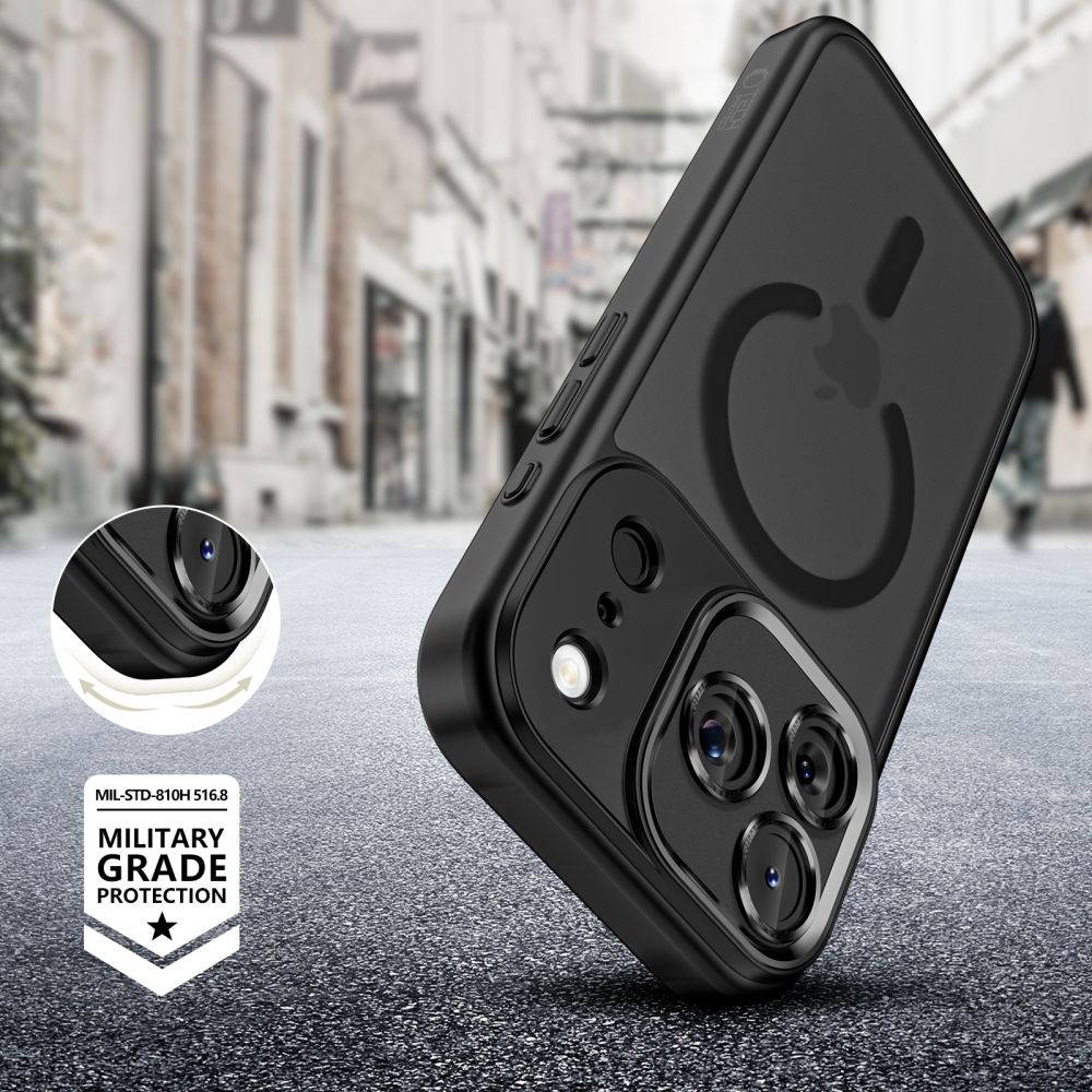 TECH-PROTECT MagCam - θήκη για Apple iPhone 17 Pro - Μαύρο - Image 6