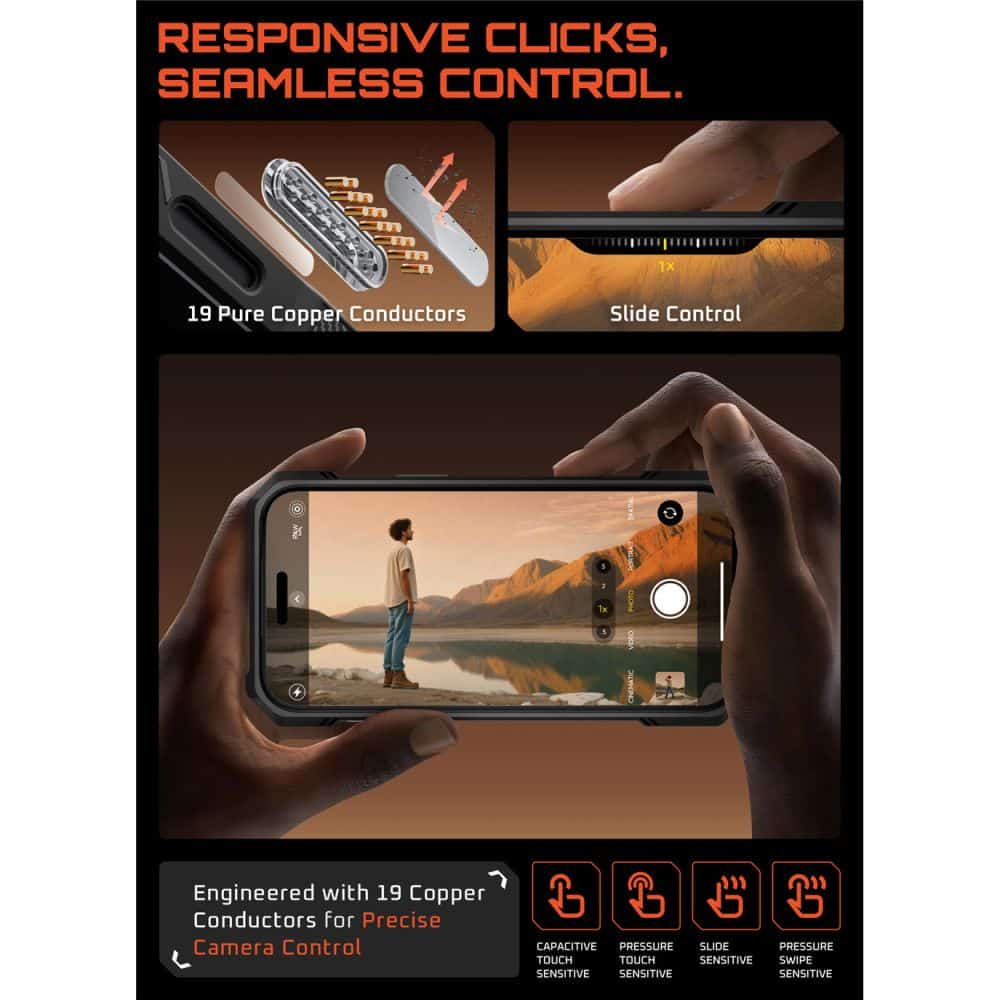 Supcase UB GRIP - θήκη για Apple iPhone Air - Μαύρο - Image 6