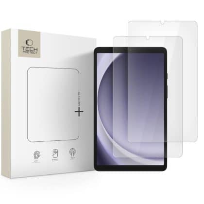 Γυαλι Προστασιας Tech-Protect Glass Fit+ 2-Pack Για Galaxy Tab A9 / A11 8.7 X110 / X115 / X133 / X135 Διαφανο