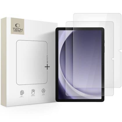 Τζάμι Σκληρού Γυαλιού Tech-Protect Glass Fit+ 2-Pack Για Galaxy Tab A9+/a11+ Plus 11.0 X210/x215/x216/x133/x135 Διαφανο