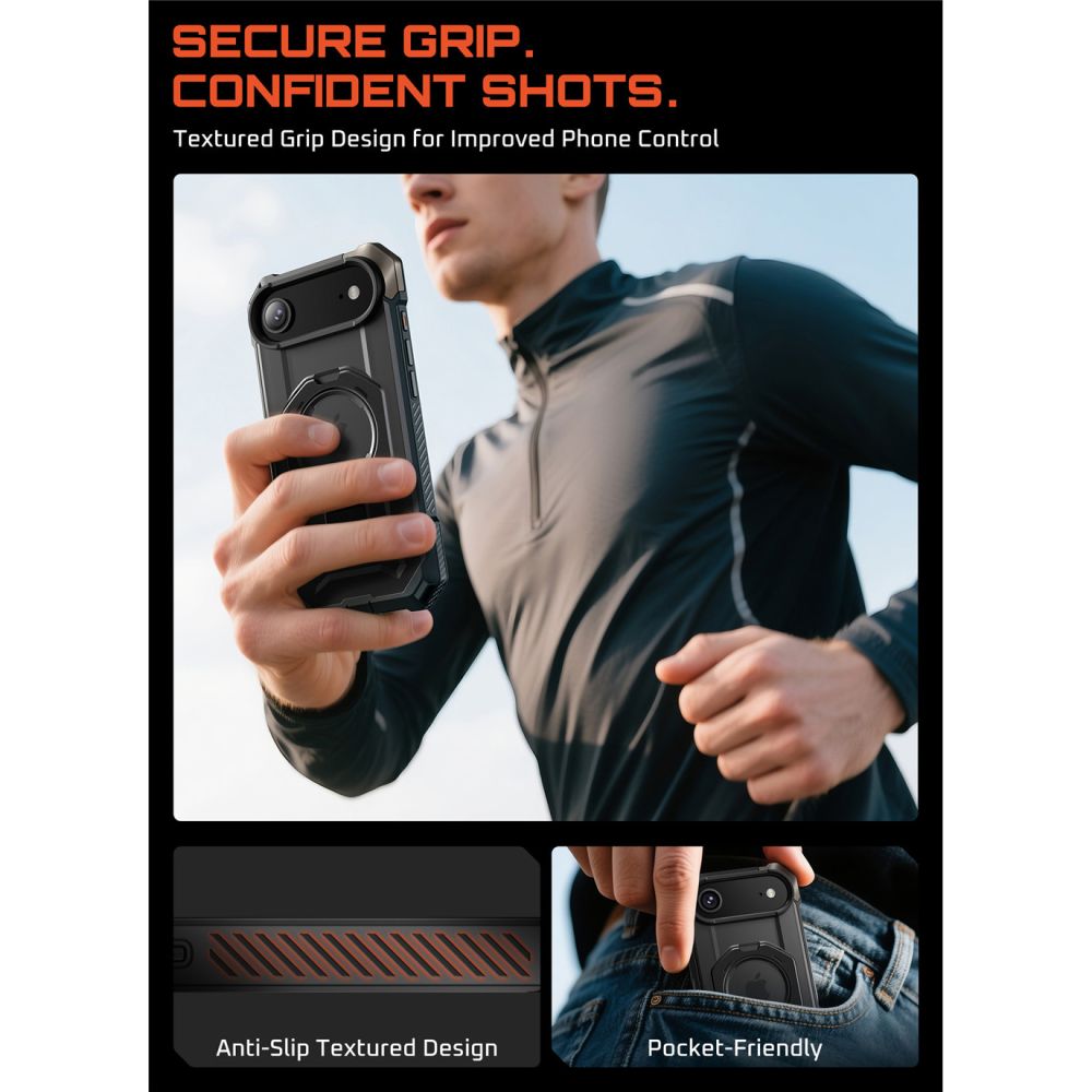 Supcase UB GRIP - θήκη για Apple iPhone Air - Μαύρο - Image 7