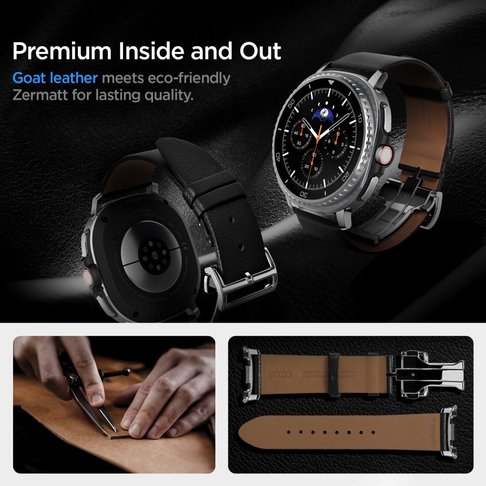 Spigen Enzo Για Samsung Galaxy Watch 8 / Classic (40 / 44 / 46 Mm) Μαυρο - Image 7