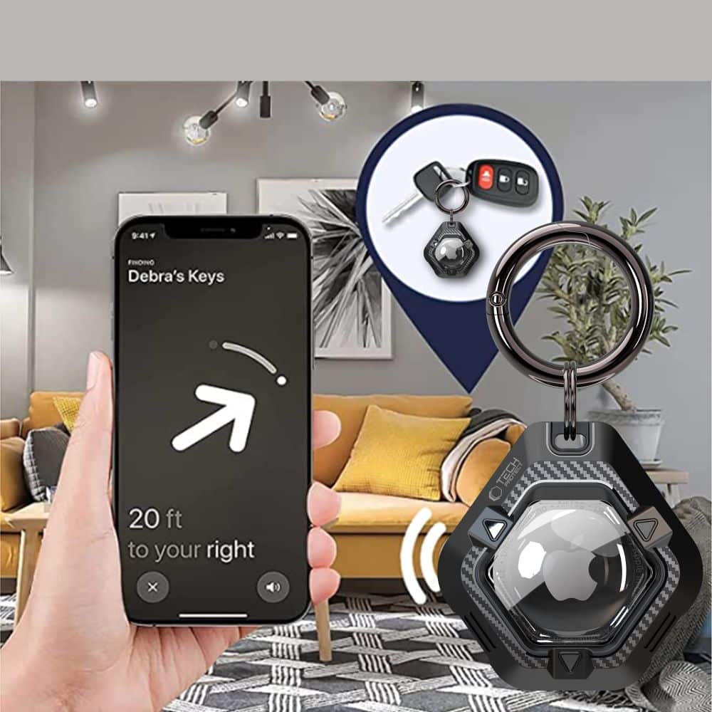 Tech-Protect Defense Για Apple Airtag 1 / 2 Μαυρο - Image 7