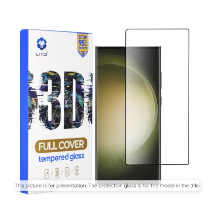 Lito - 3d Full Cover - Samsung Galaxy S24 / S25 - Μαύρο