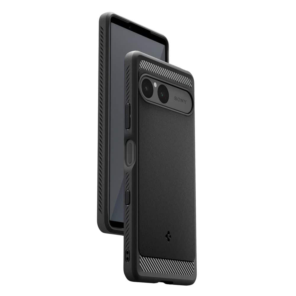 Spigen Rugged Armor - θήκη για Sony Xperia 10 VII - Μαύρο - Image 8