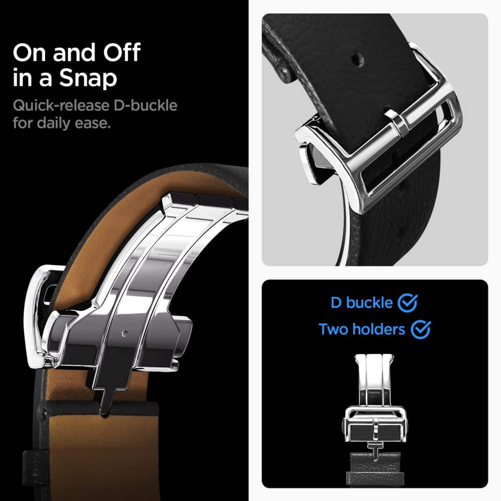 Spigen Enzo Για Samsung Galaxy Watch 8 / Classic (40 / 44 / 46 Mm) Μαυρο - Image 8
