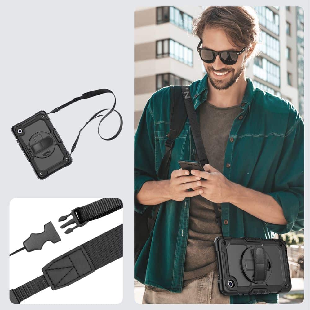 Tech-Protect Solid Θηκη Για Galaxy Tab A9 / A11 8.7 X110 / X115 / X133 / X135 Μαυρη - Image 9