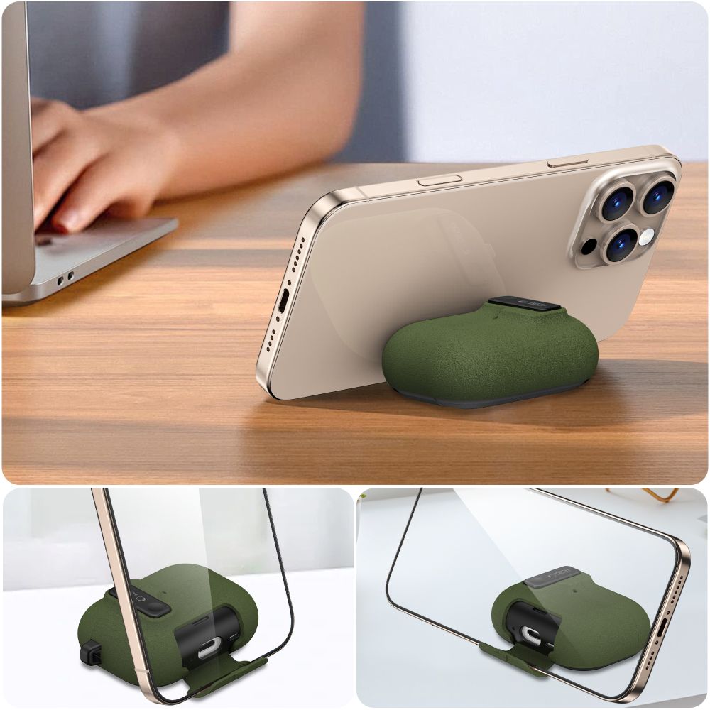 Tech-Protect Slim Hook Για Apple Airpods Pro 3 Πρασινο Ελαιολαδου - Image 8