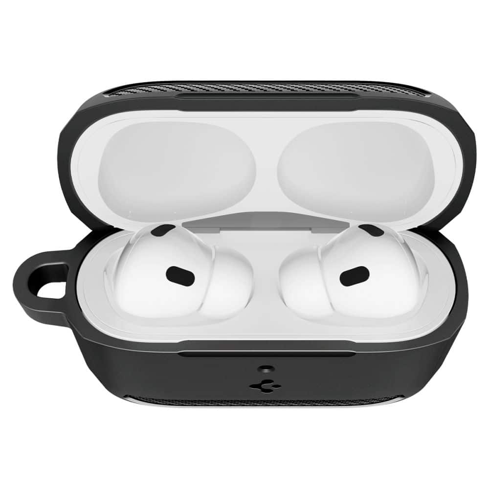Spigen Rugged Armor Σκελος Για Apple Airpods Pro 3 Matt Black - Image 8