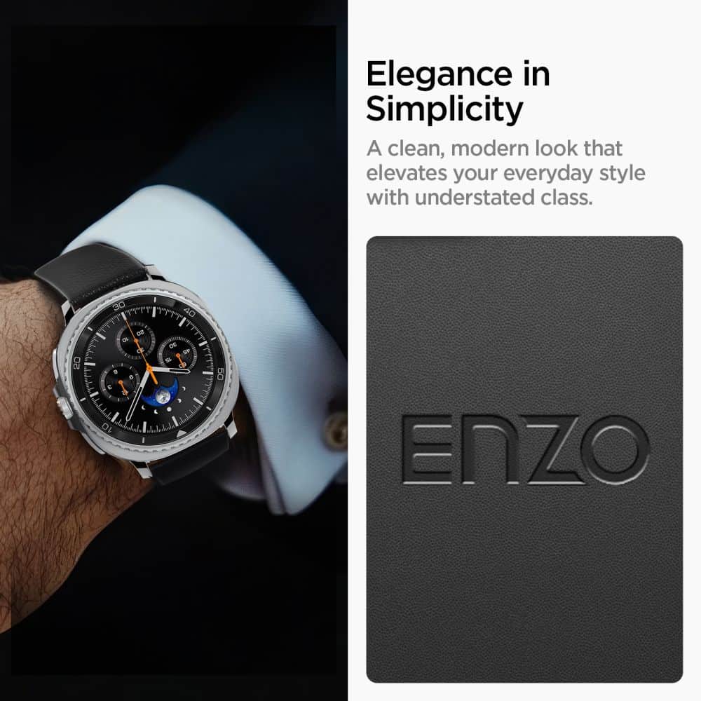 Spigen Enzo Για Samsung Galaxy Watch 8 / Classic (40 / 44 / 46 Mm) Μαυρο - Image 9