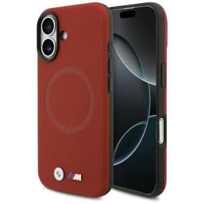 Θήκη Αλουμινίου Με Λογότυπο Bmw M Fw Magsafe Για iPhone 17 - Κόκκινη