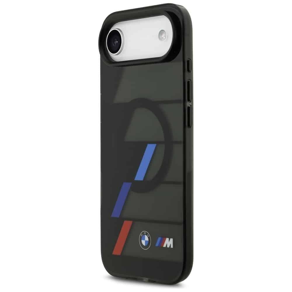 Θήκη Magsafe Bmw M Iml Με Μεταλλικά Κουμπιά Και Τρίχρωμες Γραμμές Για iPhone Air Μαύρη - Image 2