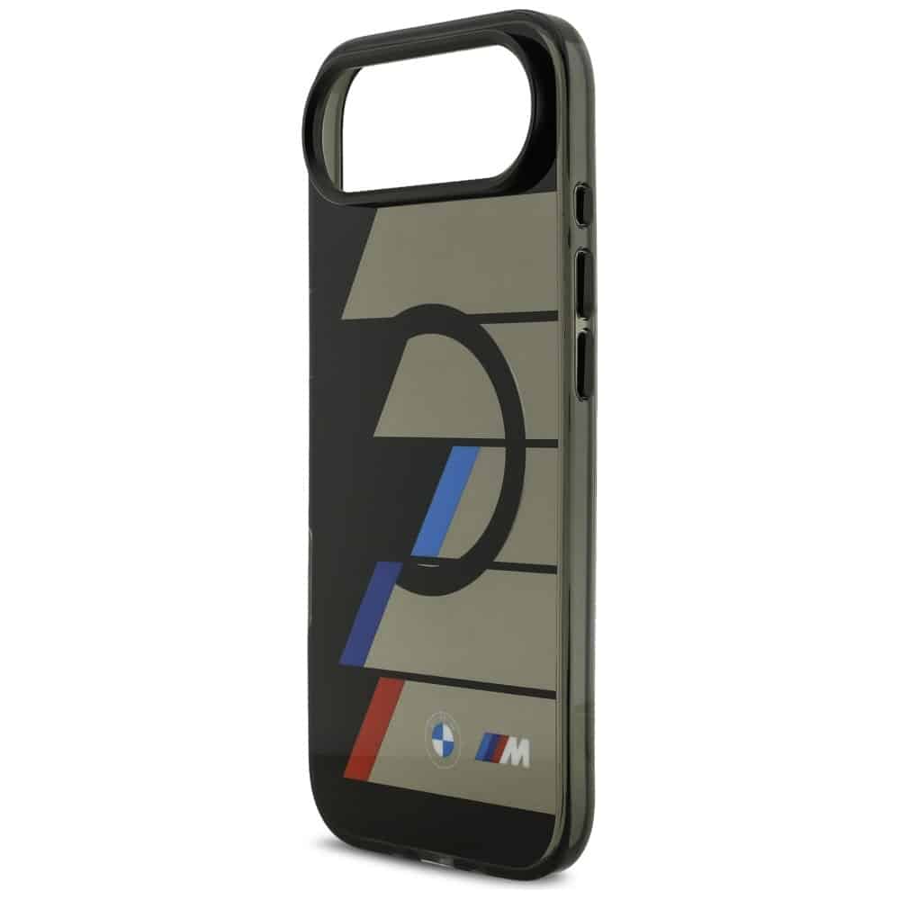 Θήκη Magsafe Bmw M Iml Με Μεταλλικά Κουμπιά Και Τρίχρωμες Γραμμές Για iPhone Air Μαύρη - Image 6