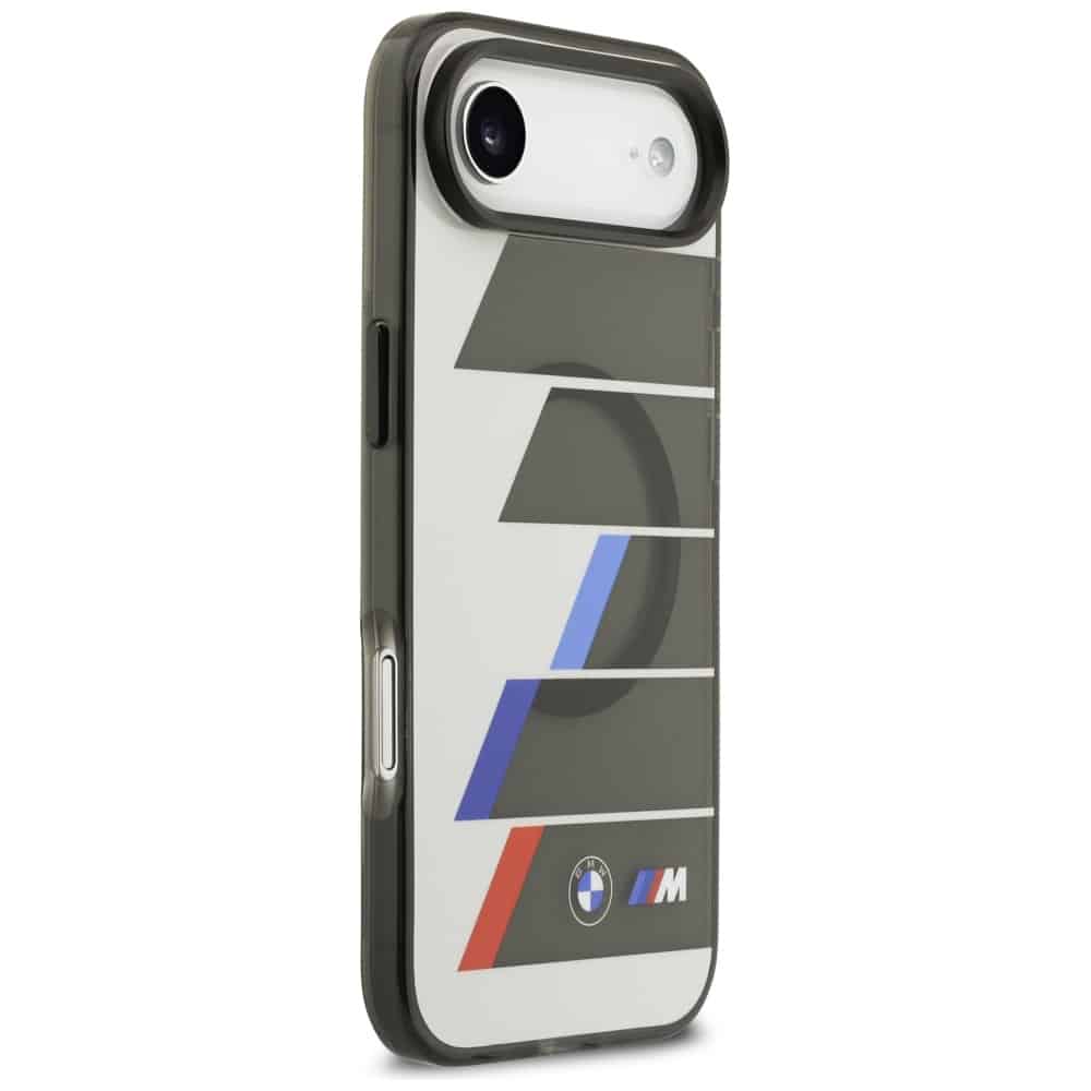 Θήκη Magsafe Bmw M Iml Με Μεταλλικά Κουμπιά Και Τριχρωμές Για iPhone Air - Ανθρακί - Image 4