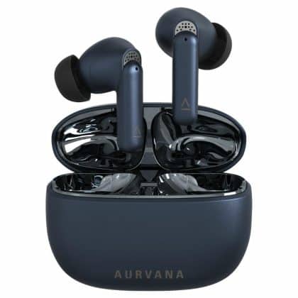 Creative Aurvana Ace Mimi Ακουστικά Bluetooth 5.3 Anc Χωρίς Καλώδιο Σε Ναυτικό Μπλε