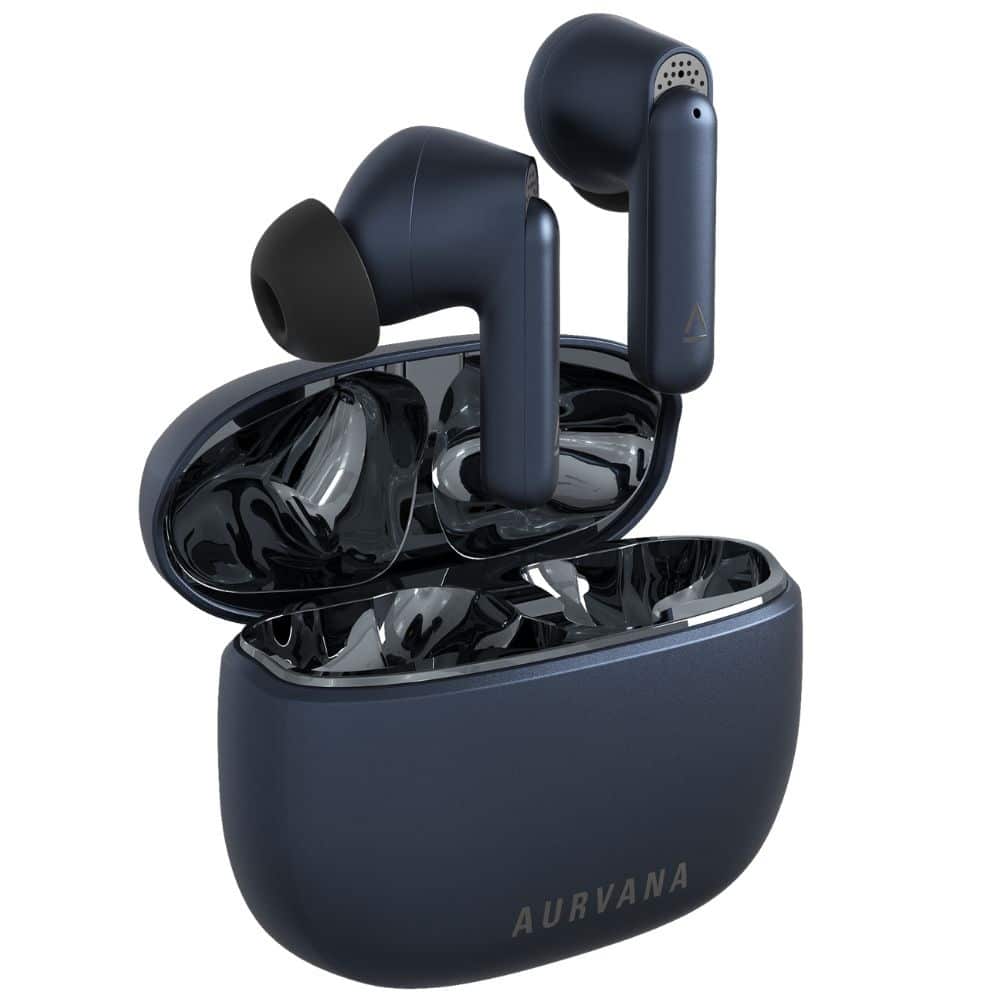 Creative Aurvana Ace Mimi Ακουστικά Bluetooth 5.3 Anc Χωρίς Καλώδιο Σε Ναυτικό Μπλε - Image 2
