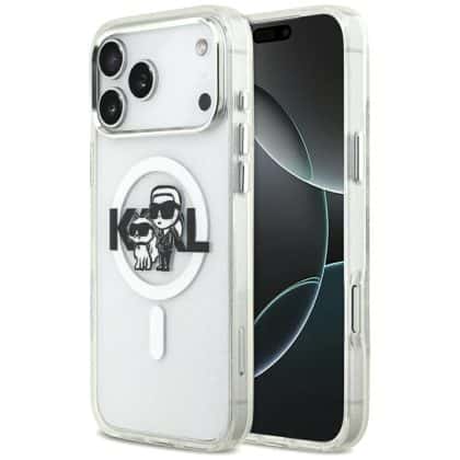 Karl Lagerfeld Karl & Choupette - θήκη για Apple iPhone 17 Pro Max - Διάφανο