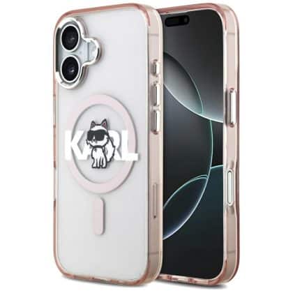 Karl Lagerfeld IML Choupette - θήκη για Apple iPhone 17 - Ροζ