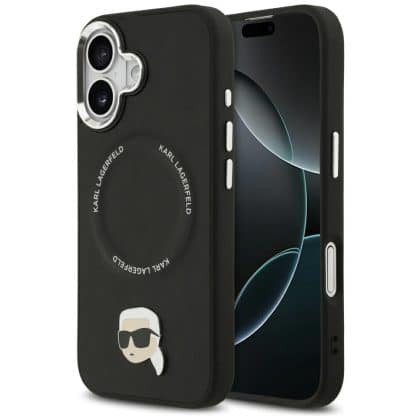Θήκη Karl Lagerfeld Karl Pin Magsafe Για iPhone 17 Μαύρη