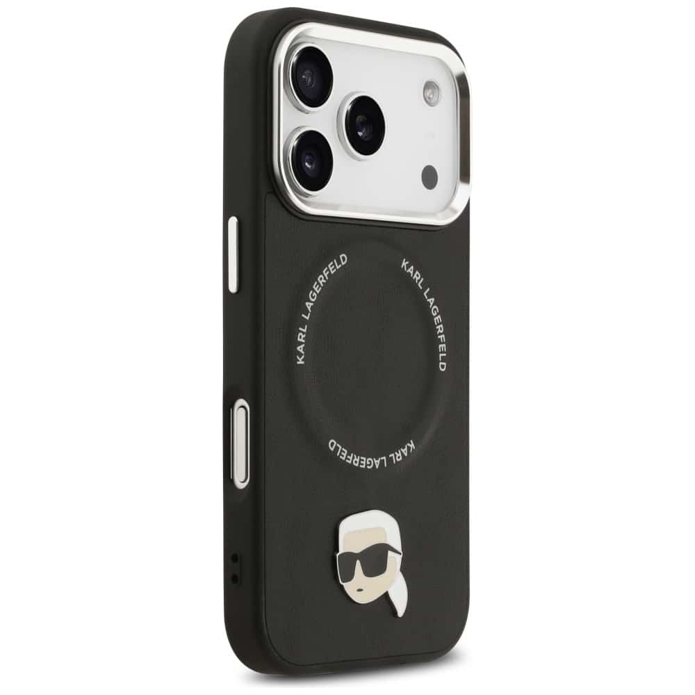 Karl Lagerfeld Κάλυμμα Karl Pin Magsafe Για iPhone 17 Pro Μαύρο - Image 4
