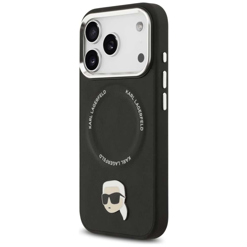 Θήκη Karl Lagerfeld Karl Pin Magsafe Για iPhone 17 Pro Max Μαύρη - Image 2