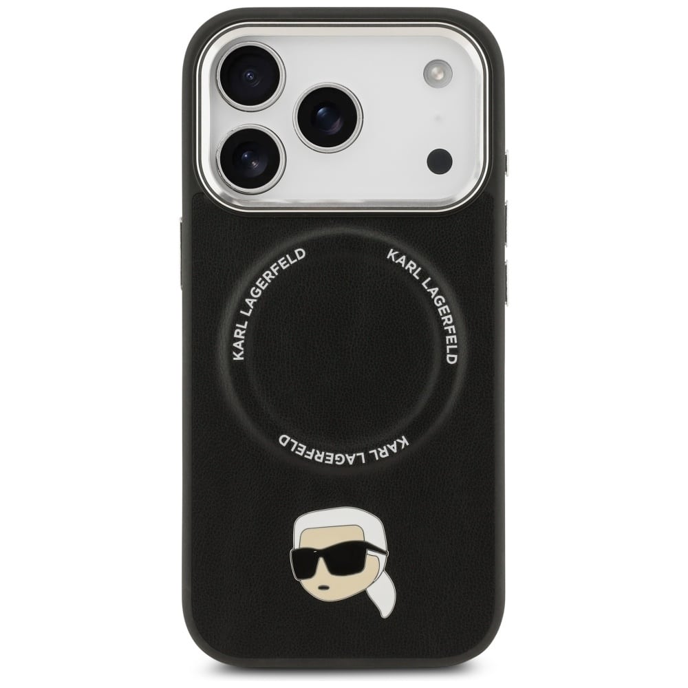 Θήκη Karl Lagerfeld Karl Pin Magsafe Για iPhone 17 Pro Max Μαύρη - Image 3