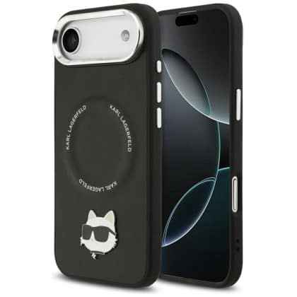 Θήκη Karl Lagerfeld Choupette Pin Magsafe Για iPhone Air Μαύρη